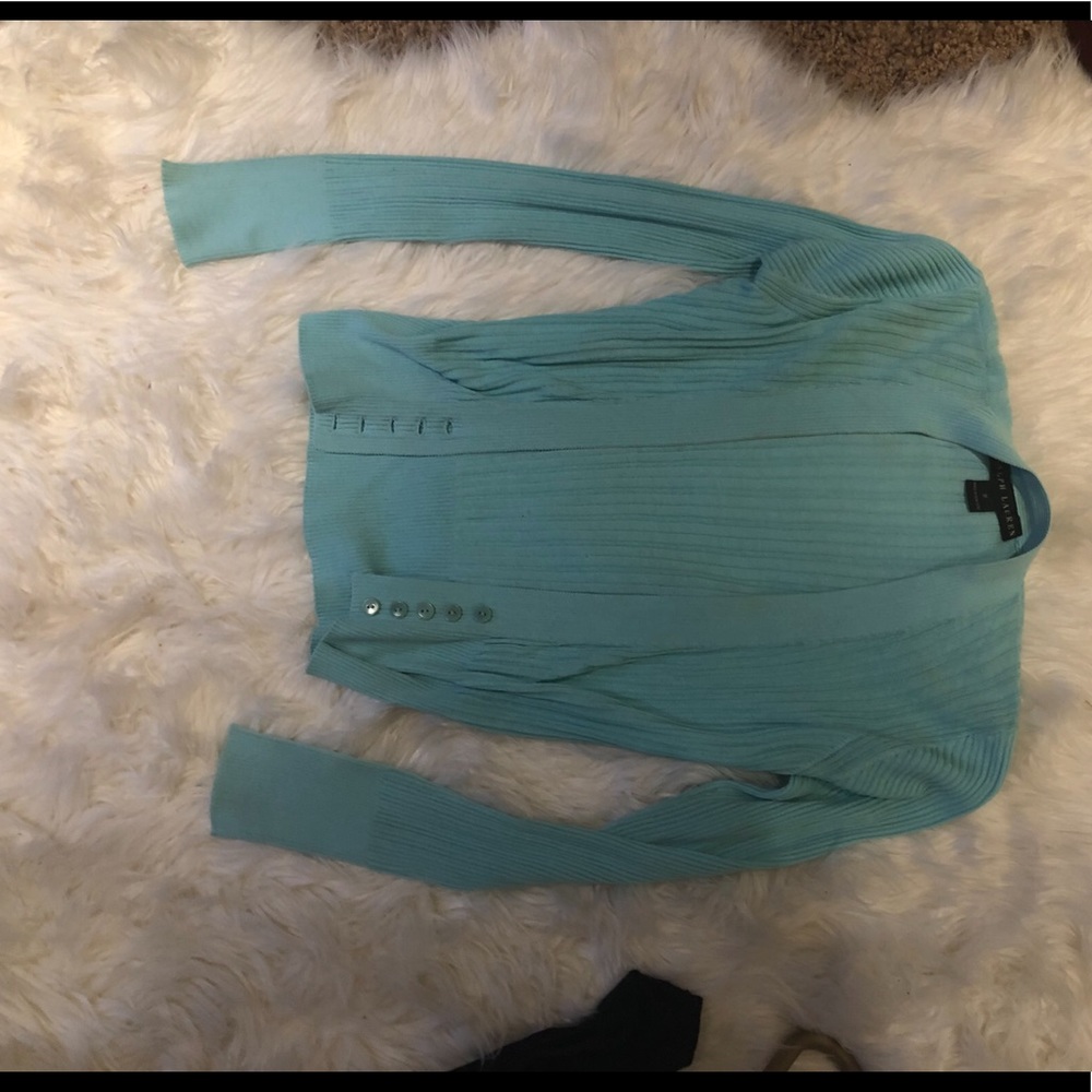 Ralph Lauren light blue cami & cardigan set